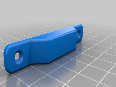 Magnetic latch for ikea lack enclosure