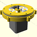 Harmonic Drive built into an off-the-shelf ball bearing