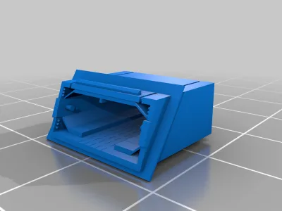 Revell/Zvezda 1:2700 Star Destroyer replacement garbage chute
