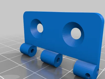 Fully printable hinge