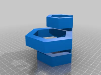 Hexagon Hat Hook