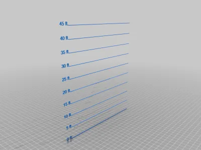Printbed Height Chart