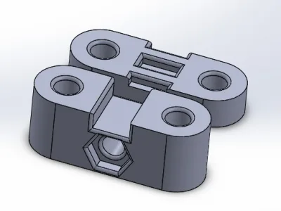 Solidworks Y-axis belt tensioner part