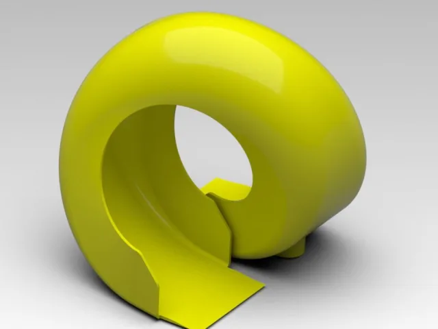 Tricky Table Golf Obstacle 2 Loop – Kostenloses 3D-Modell STL