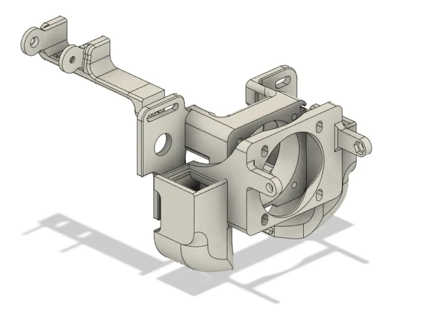 Ender 5 Micro Swiss Compatible Fan System – Free 3D Model STL