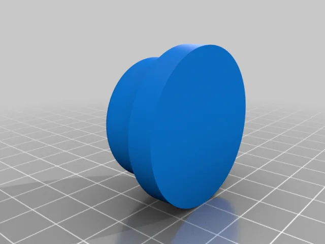 Rear engine plug for SBC in PCV port – Gratis 3D-model STL
