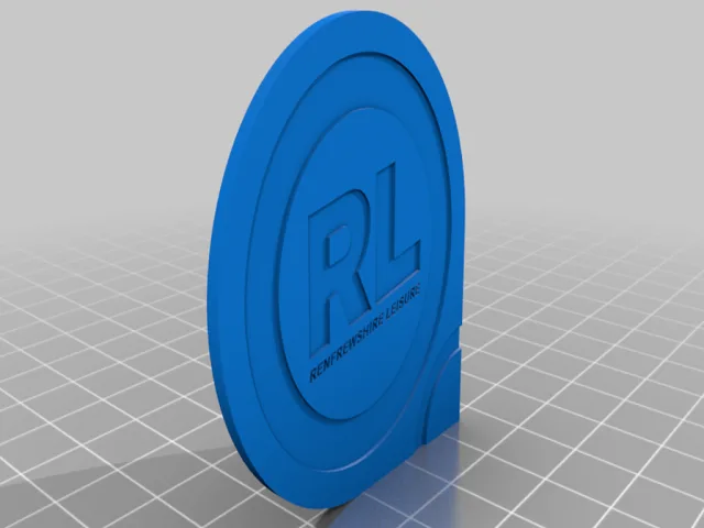 Renfrewshire Leisure Logo – Free 3D Model STL