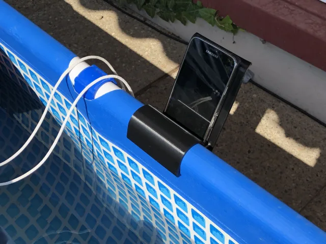Handyhalter Intex Pool Fixation Mobile – Modello 3D gratuito STL