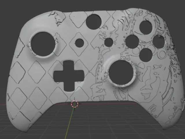 Xbox one S face plate Jojo pt5 Giorno golden wind – Free 3D Model STL