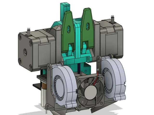 Dual BMG Chimera+ for CR-10 – Free 3D Model STL