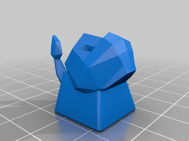Keycaps of Pokemon Starters - Low Poly – Modelo 3D gratuito STL