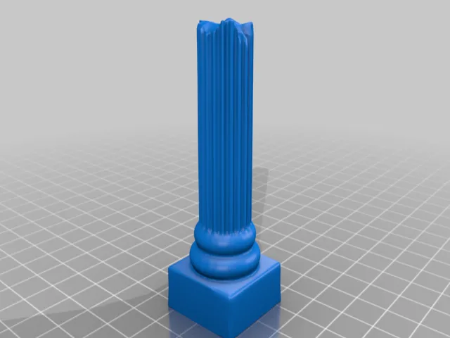 Pillars – Free 3D Model STL