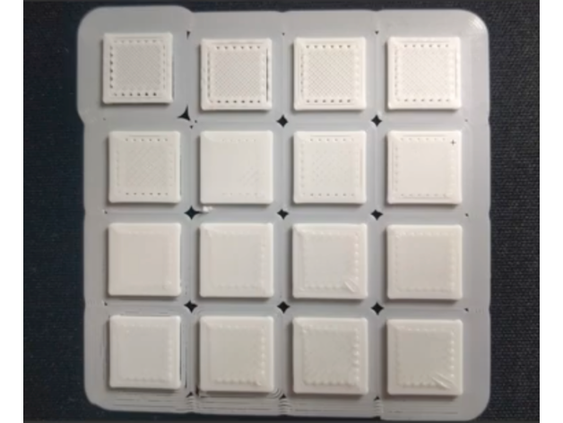 Flow Calibration Matrix (download the .3mf file) – Free 3D Model STL