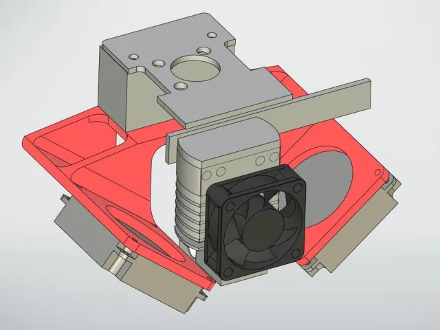 fan bracket for UNI 3D – Free 3D Model STL