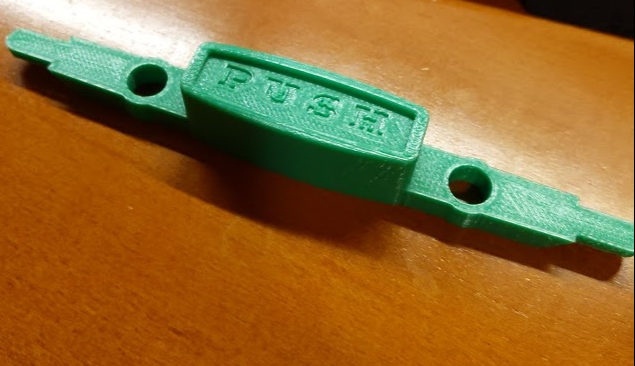 luggage release button – Free 3D Model STL