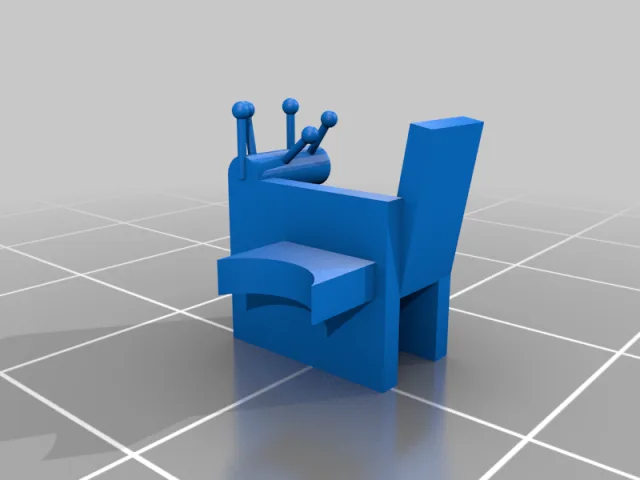 Customizing with OpenScad - Crane control post -Howto – Modello 3D gratuito STL