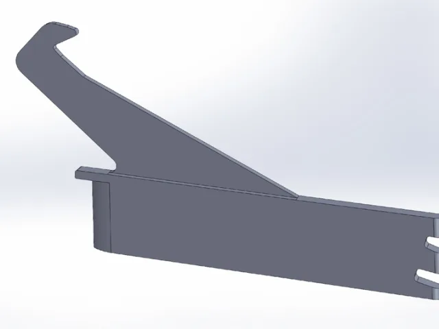 Glove box locking latch – Modello 3D gratuito STL