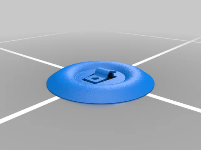 Flush Mount Tie Down – Free 3D Model STL