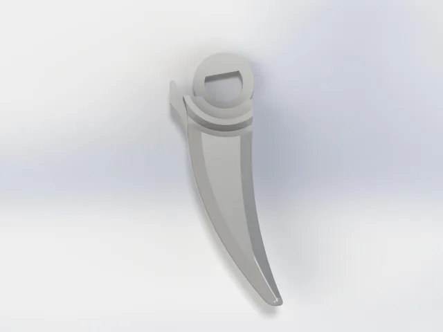 Custom Trigger for Flysky FS-GT3B Transmitter – Modello 3D gratuito STL