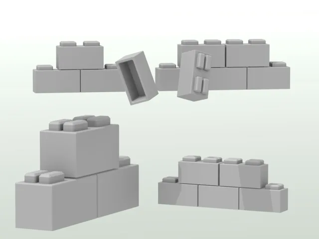 connectable cube – Free 3D Model STL