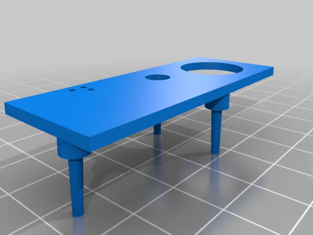 Amazon Dash Button Pogo Pin Fixture – Kostenloses 3D-Modell STL