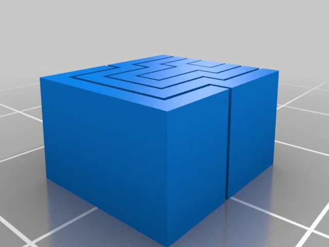 Clearance test cube – Free 3D Model STL