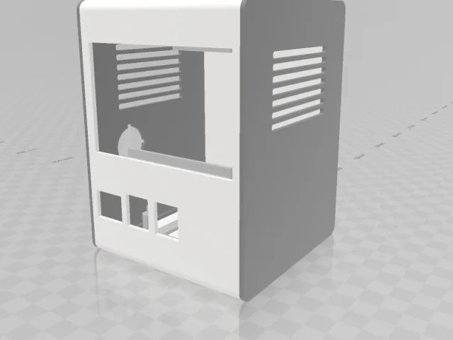 RaspBox v1 para Raspberry Pi 3b – Kostenloses 3D-Modell STL