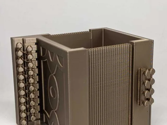Acordeon portalapices – Free 3D Model STL