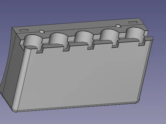 cartridge belt - cartouchière [cal.16] – Free 3D Model STL