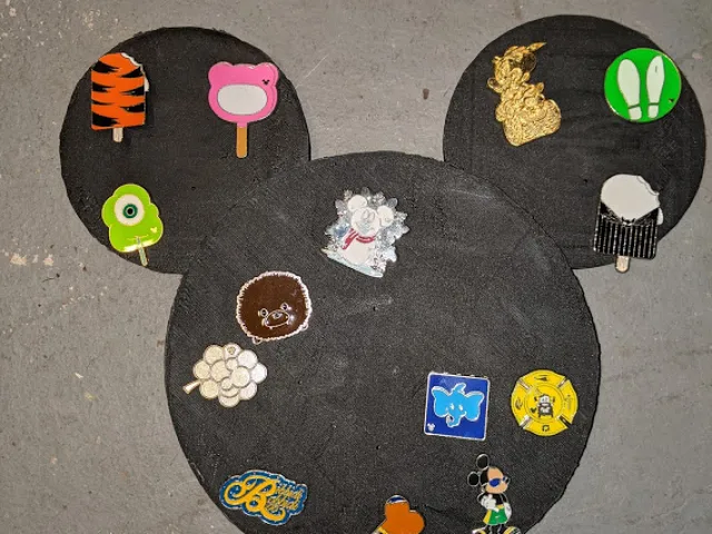 Mickey Head Pin Display – Modello 3D gratuito STL