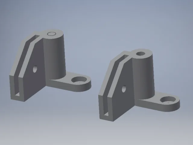 Plexiglass hinge – Modello 3D gratuito STL