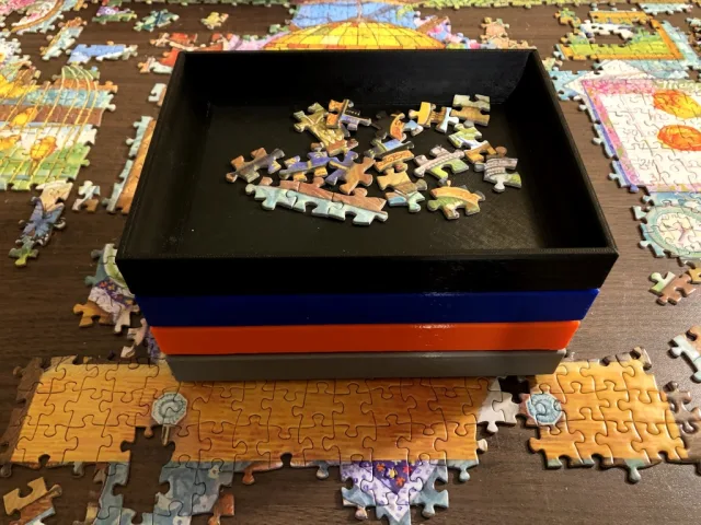 Stacking Puzzle Tray – Modelo 3D gratuito STL