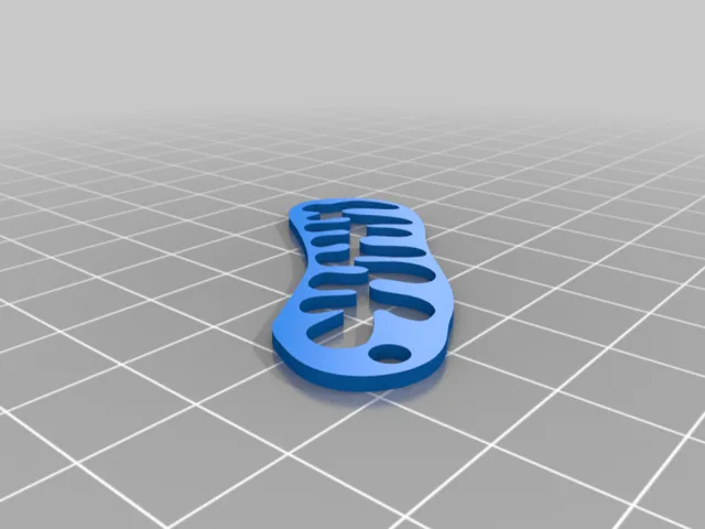 Mitochondrion - earring – Modèle 3D gratuit STL