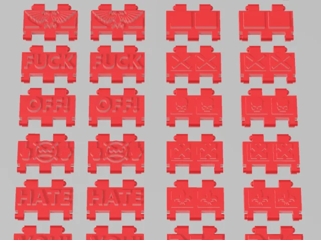 Custom Rhino Track – Modello 3D gratuito STL