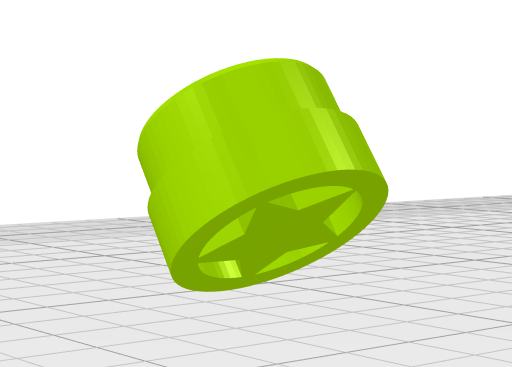 Tap Diffuser 15mm (old style push fit) – Gratis 3D-model STL