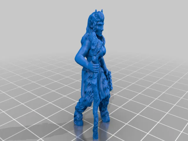 Satyr Girl – Modello 3D gratuito STL