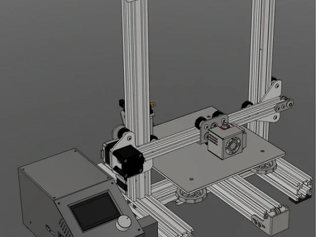 Ender 3 Electronics Enclosure SKR And STA – Modello 3D gratuito STL
