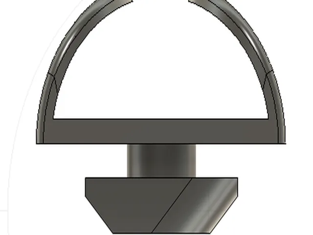 cable support rail – Modelo 3D gratuito STL