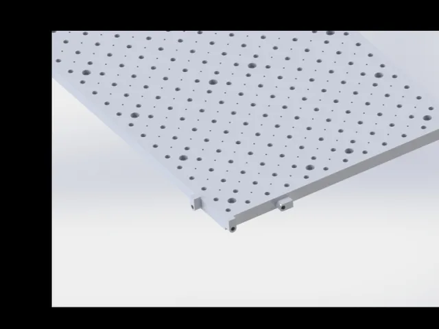 6090 alignment finger for vacuum, waste board, Base board – Free 3D Model STL