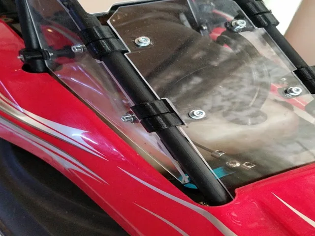 HPI Baja 5B windshield mount – Kostenloses 3D-Modell STL