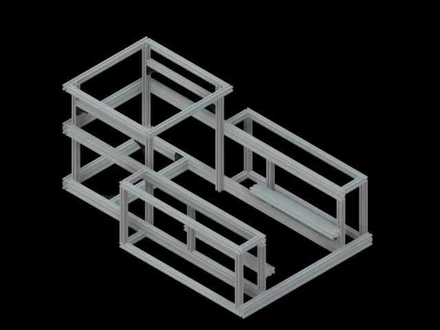Cockpit Chassis (30x30 Extrusion) – Free 3D Model STL