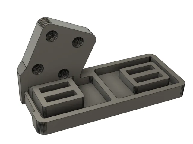 Voxelab Aquila Vertical Screen Mount Left-hand Mount – Gratis 3D-model STL