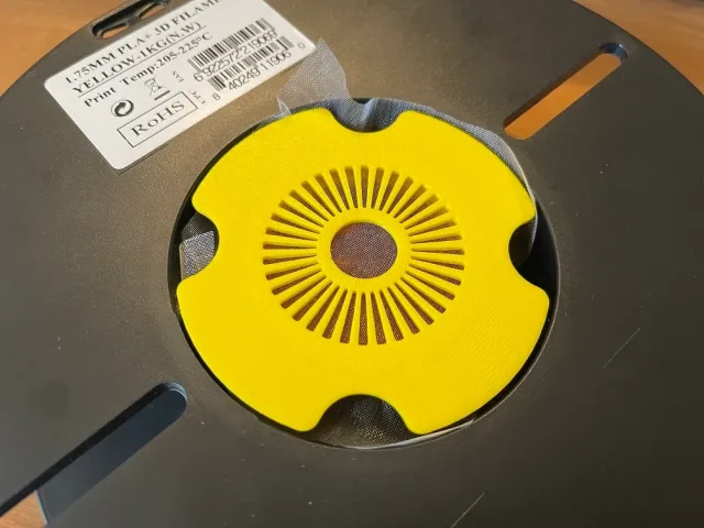 Silica Gel Container for Spool  – Free 3D Model STL