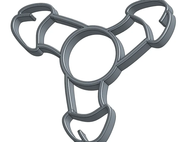 3HeadedSpinner – Free 3D Model STL