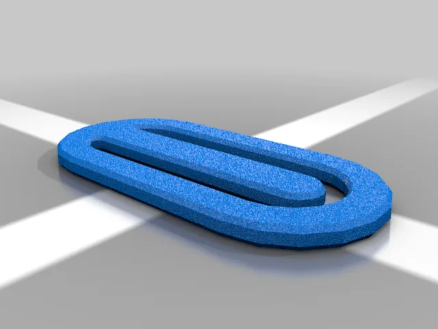Paper Clip – Modello 3D gratuito STL