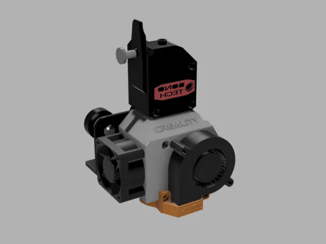 SLIM Bondtech BMG + Microswiss/Stock Hotend for Ender 3 (Pro), CR-10(S)  – Modello 3D gratuito STL