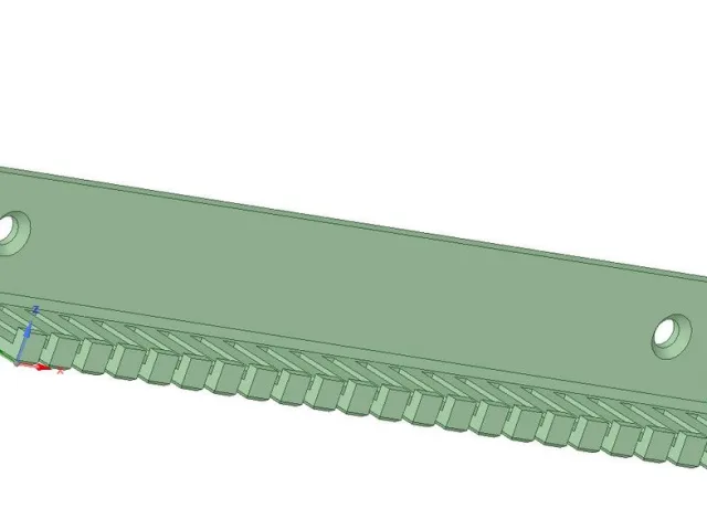 Breadboard dupont jumper wires holder – Kostenloses 3D-Modell STL