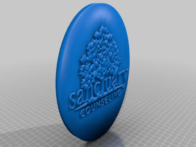 Sanctuary Counseling Button – Free 3D Model STL