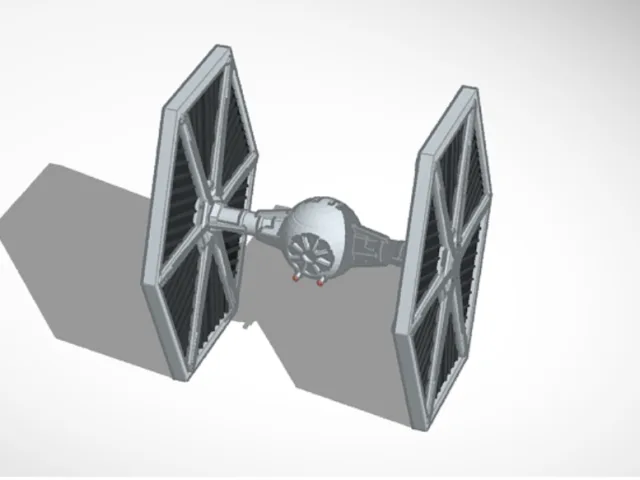 Tie Fighter – Modello 3D gratuito STL