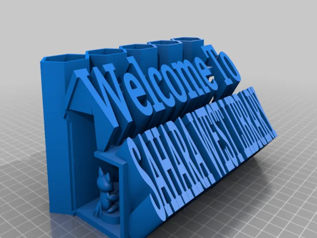 Welcome to Library Pencil Holder – Free 3D Model STL